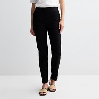 Women's Croft & Barrow® Classic Pull On Jeans