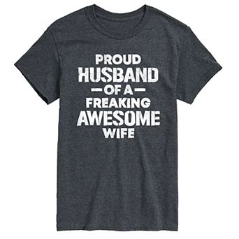 Men's Proud Husband Graphic Tee