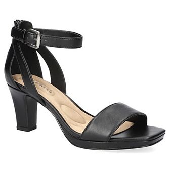 Easy Street Square Toe Platform Women's Heeled Sandals
