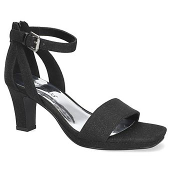 Easy Street Square Toe Platform Women's Heeled Sandals