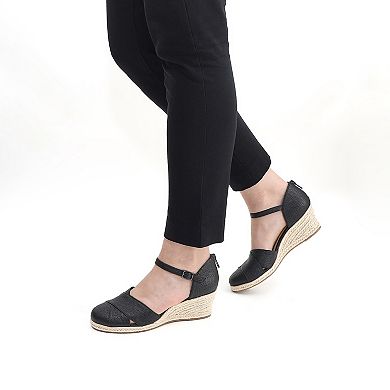 Easy Street Comfort Espadrille Women's Wedge Sandals