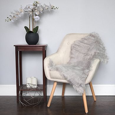 Sweet Home Collection Fluffy Faux Sheepskin Fur Rug