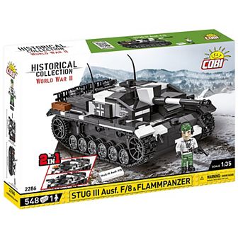 Cobi Historical Collection WWII Stug III Ausf. F/8 & Flammpanzer (2-in-1)