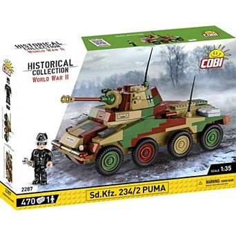 Cobi Historical Collection WWII Sd.Kfz 234/2 Puma Vehicle