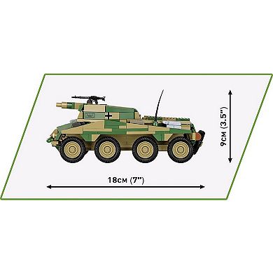 Cobi Historical Collection WWII Sd.Kfz 234/3 Stummel Vehicle
