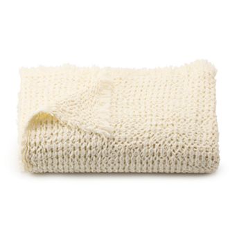 Miryana Cotton Waffle Throw Blanket