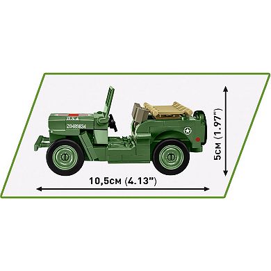 Cobi Historical Collection WWII Jeep Willys MB Medical Vehicle