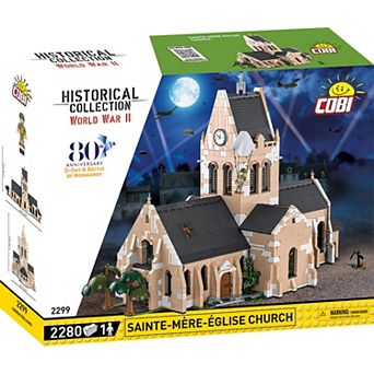 Cobi Historical Collection WWII Sainte-Mere-Eglise Church