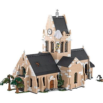 Cobi Historical Collection WWII Sainte-Mere-Eglise Church