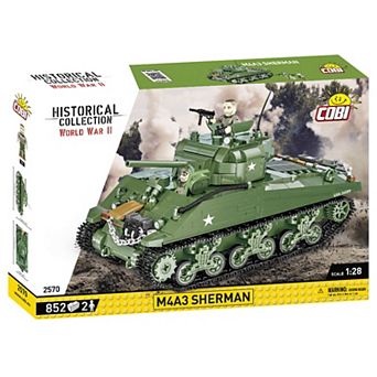 Cobi Historical Collection World War II M4A3 Sherman Tank