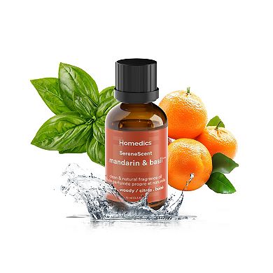 HoMedics Mandarin & Basil SereneScent Fragrance Oil