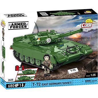 Cobi Armed Forces T-72 (East Germany/Soviet) Tank