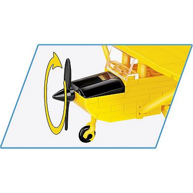 Cobi Cessna 172 Yellow Skyhawk