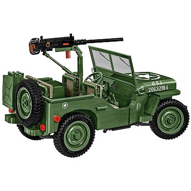 Cobi Historical Collection WWII Jeep Willys MB 1:12 Scale Vehicle