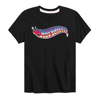 Boys 8-20 Hot Wheels Chrome Logo Graphic Tee