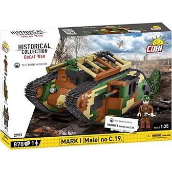 Cobi Historical Collection Great War The Tank Museum Mark I (Male) No. C.19.