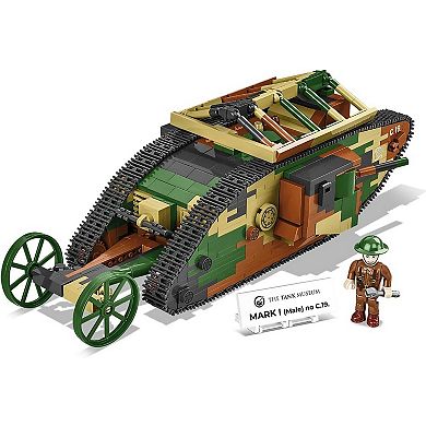 Cobi Historical Collection Great War The Tank Museum Mark I (Male) No. C.19.