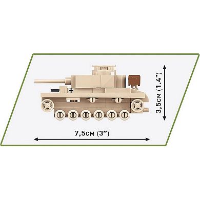 Cobi Historical Collection WWII Panzer III Ausf. L 1:72 Scale Tank