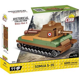 Cobi Historical Collection WWII Somua S-35 1:72 Scale Tank