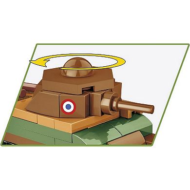 Cobi Historical Collection WWII Somua S-35 1:72 Scale Tank