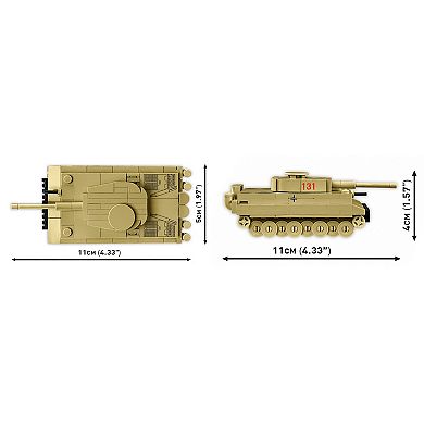 Cobi Historical Collection WWII Tiger I 131 Tank