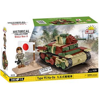 Cobi Historical Collection WWII Type 95 Ha-Go Tank
