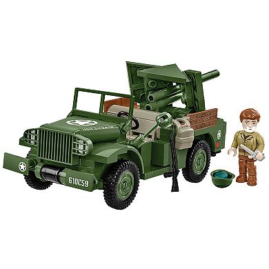 Cobi Historical Collection WWII 37mm GMC M6 Fargo Armored Vehicle