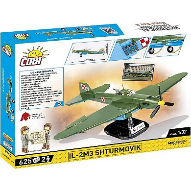 Cobi Historical Collection Polish Army Museum IL-2M3 Aircraft