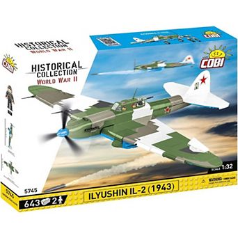 Cobi Historical Collection WWII IL-2 (1943) Plane