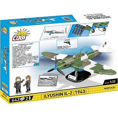 Cobi Historical Collection WWII IL-2 (1943) Plane
