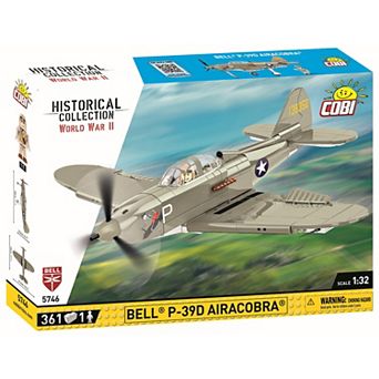 Cobi Historical Collection WWII Bell® P-39D Airacobra® Aircraft