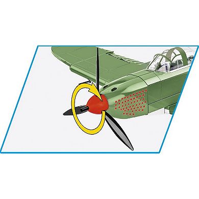 Cobi Historical Collection WWII Bell® P-39Q Airacobra® Aircraft