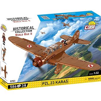 Cobi Historical Collection WWII Pzl.23 Crucian Aircraft