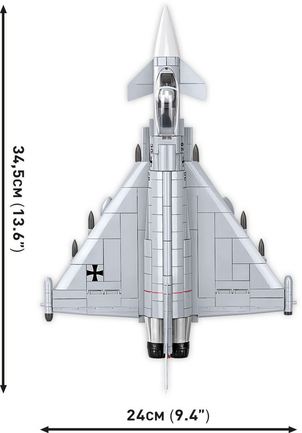 thumbnail image 2 of COBI 5850 - Historical Collection - Armed Forces - Eurofighter Typhoon Austrian EUR 46,99... 2 of 13