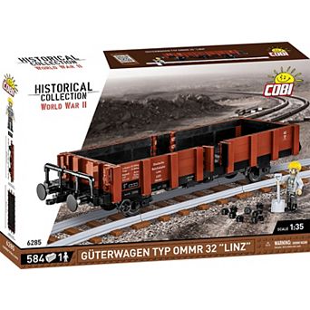 Cobi Historical Collection WWII Güterwagen Type Omm Train