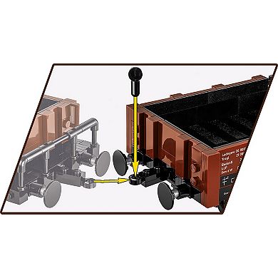 Cobi Historical Collection WWII Güterwagen Type Omm