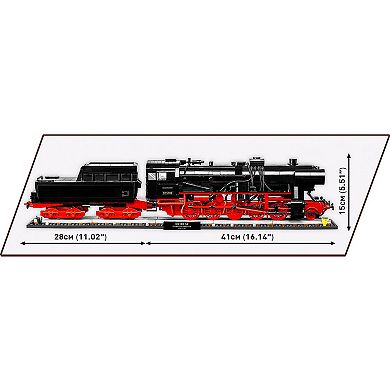 Cobi Historical Collection Trains DR BR 52 Steam Locomotive & Railway Sepamhore