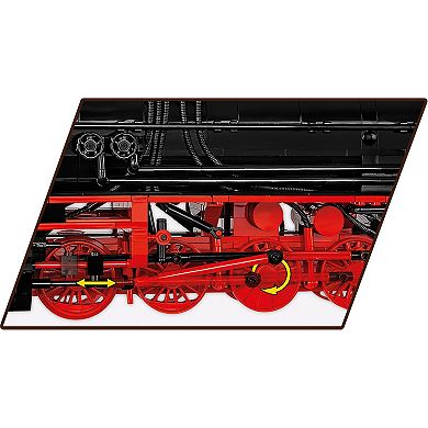 Cobi Historical Collection Trains DR BR 52 Steam Locomotive & Railway Sepamhore