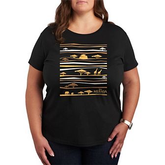 Disney's Mufasa: The Lion King Plus Size Savannah Graphic Tee