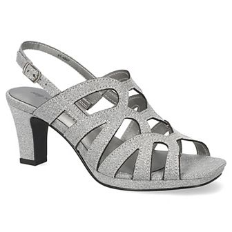 Easy Street Jetty Women's Slingback Heeled Platform Sandals