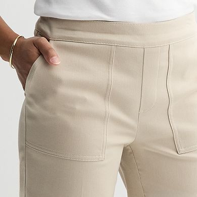 Women's Croft & Barrow® Effortless Utility Cropped Pants
