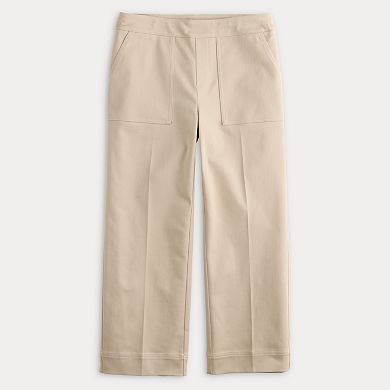 Women's Croft & Barrow® Effortless Utility Cropped Pants