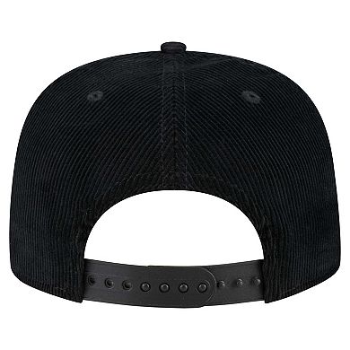 Men's New Era Black San Francisco Giants Full Circle Corduroy Golfer Adjustable Hat