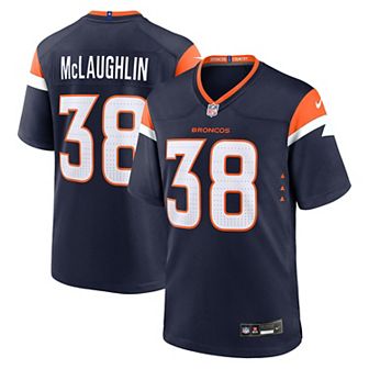 Men's Nike Jaleel McLaughlin Navy Denver Broncos Alternate Game Jersey