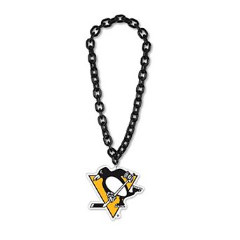 WinCraft Pittsburgh Penguins Big Chain Logo Necklace