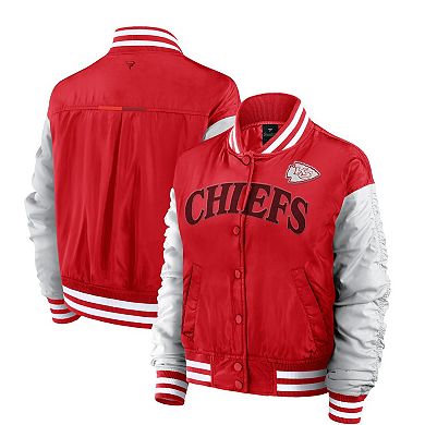 Women's Fanatics Red Kansas City Chiefs Elements Wave Full-Snap Jacket