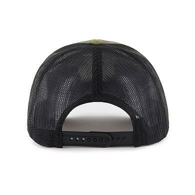 Men's '47 Camo/Black Los Angeles Kings Trucker Adjustable Hat