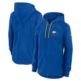 Women's Fanatics Royal Buffalo Sabres Authentic Pro Rink Fleece Full-Zip Jacket