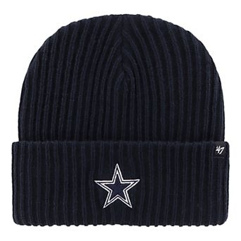 Men's '47 Navy Dallas Cowboys Harbor Cuffed Knit Hat