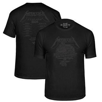 Men's Original Retro Brand Black Virginia Tech Hokies Metallica Retro T-Shirt